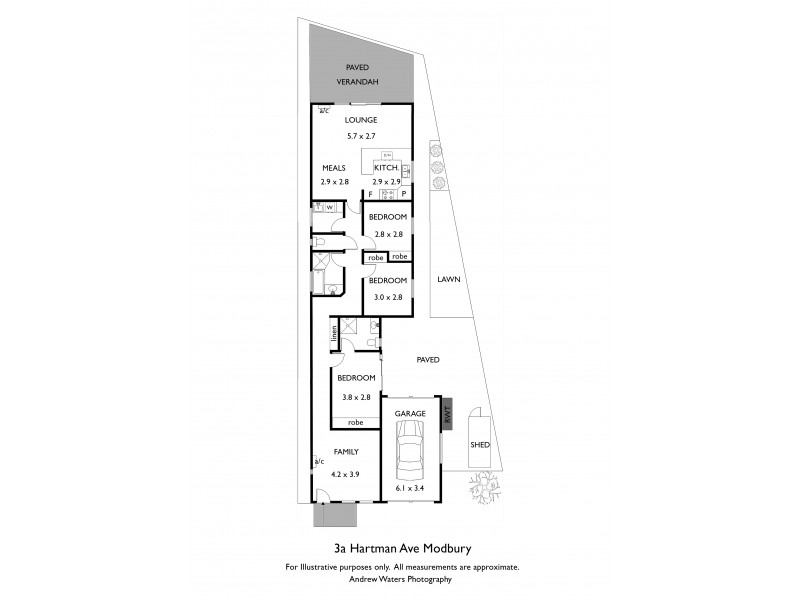 3a Hartman Avenue, Modbury SA 5092 Floorplan