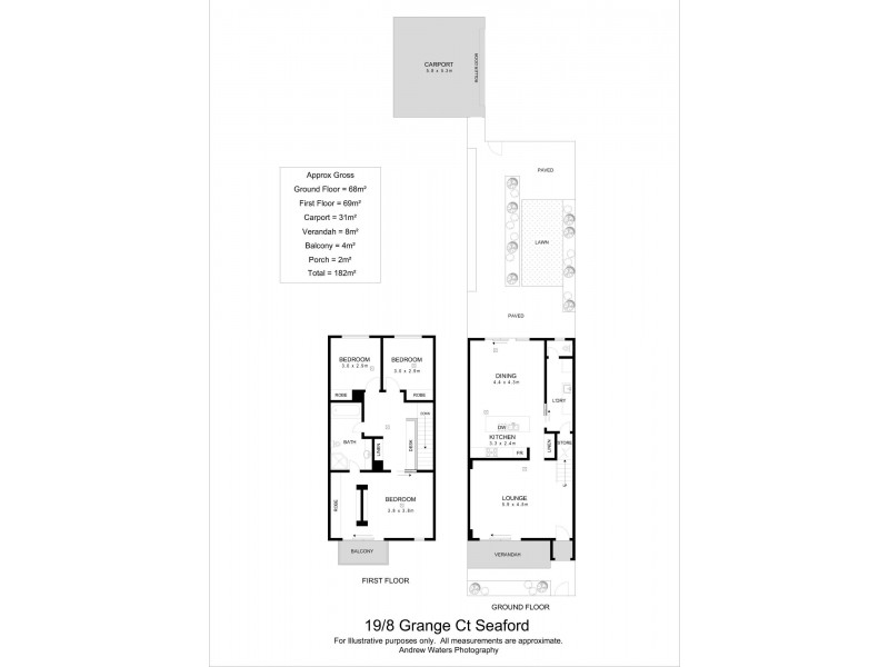 19/8 Grange Court, Seaford SA 5169 Floorplan