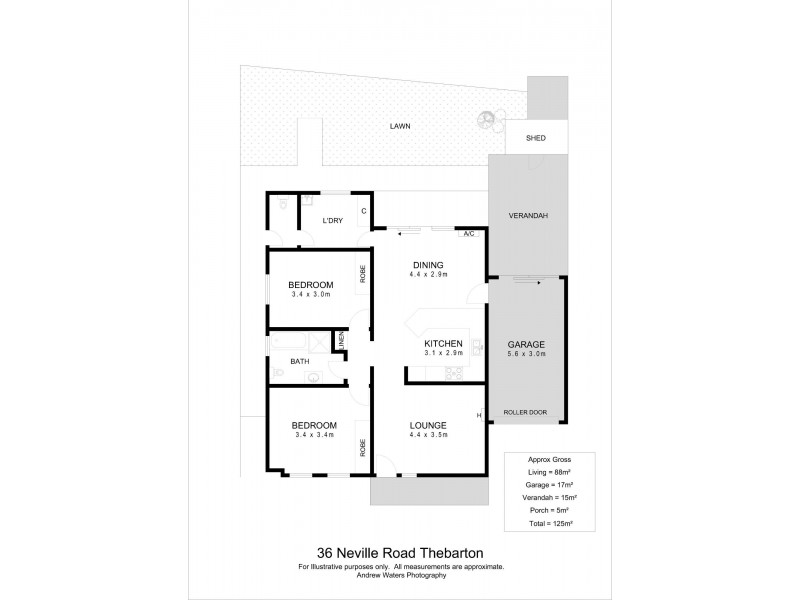 36 Neville Road, Thebarton SA 5031 Floorplan