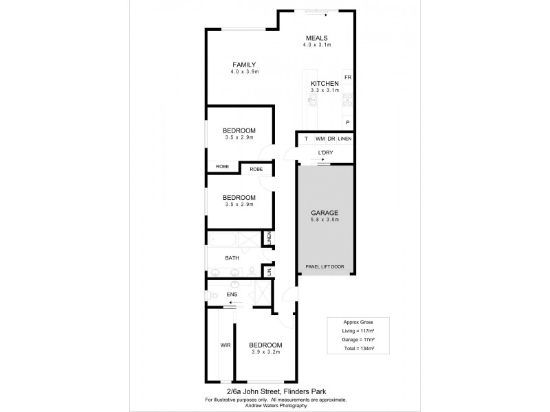 2/6a John Street, Flinders Park SA 5025 Floorplan