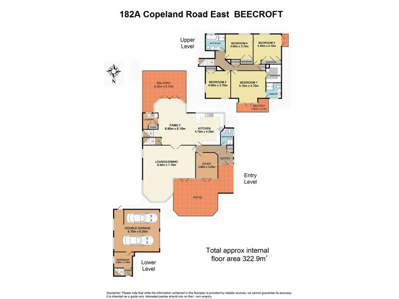 182A Copeland Road East, Beecroft NSW 2119 Floorplan