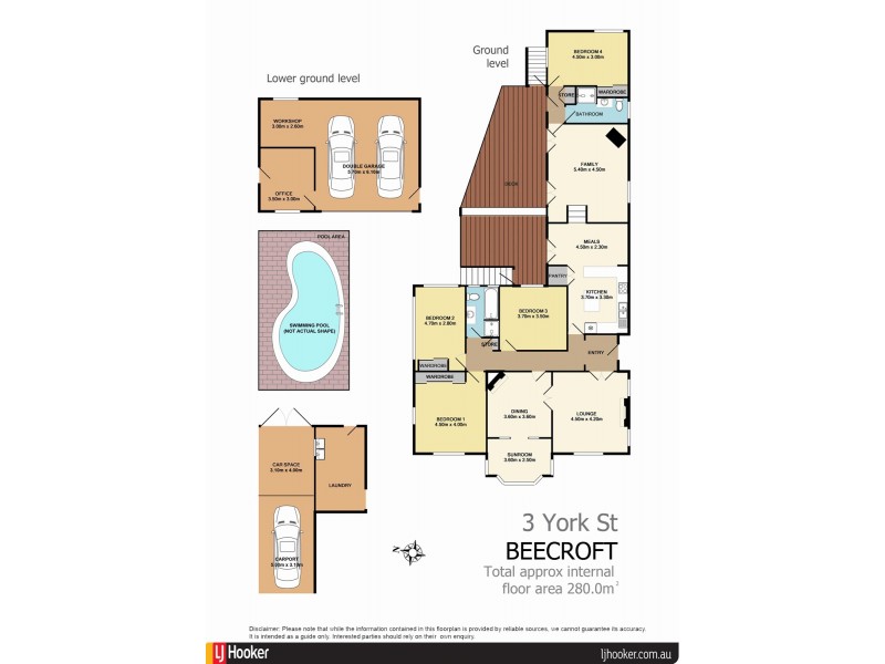 3 York Street, Beecroft NSW 2119 Floorplan