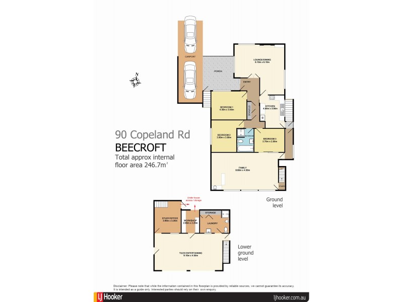 90 Copeland Road, Beecroft NSW 2119 Floorplan