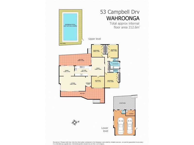 53 Campbell Drive, Wahroonga NSW 2076 Floorplan
