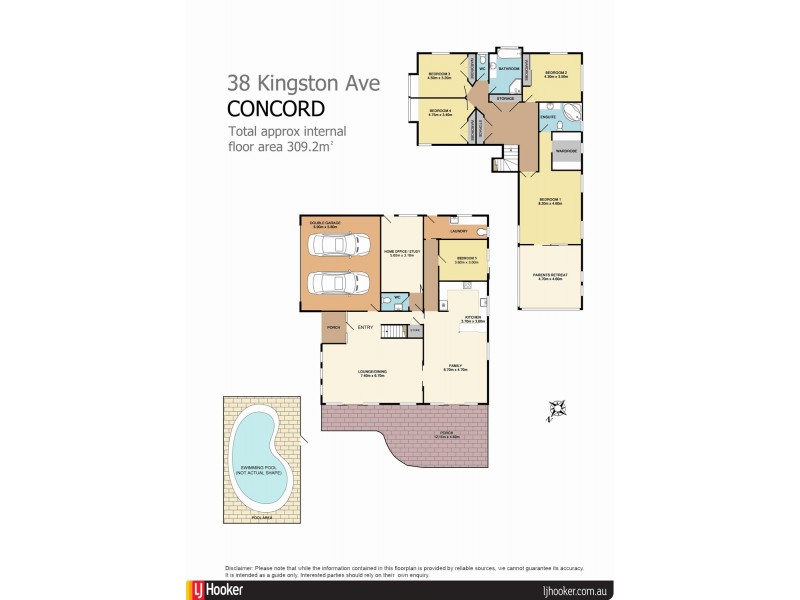38 Kingston Avenue, Concord NSW 2137 Floorplan