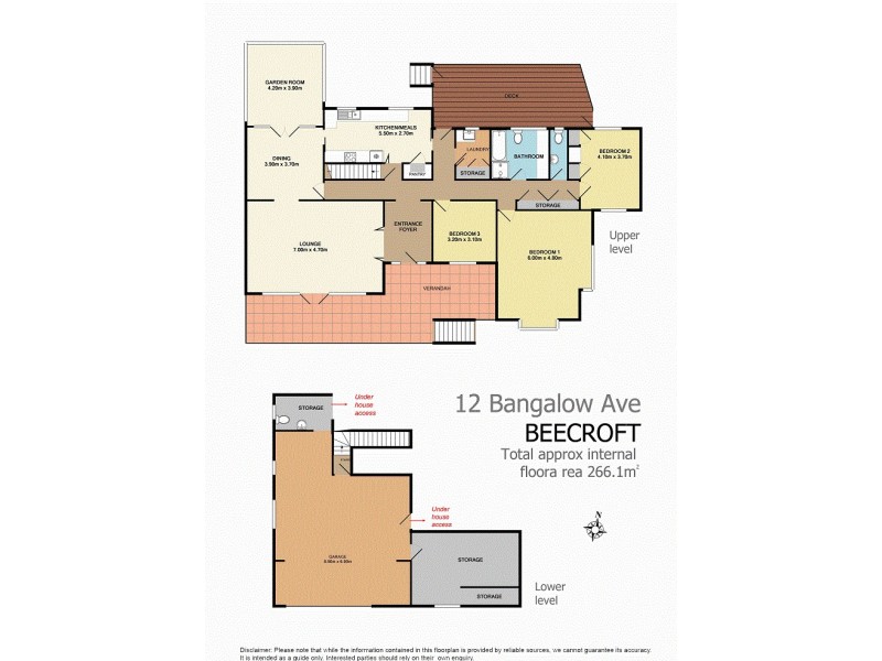 12 Bangalow Avenue, Beecroft NSW 2119 Floorplan
