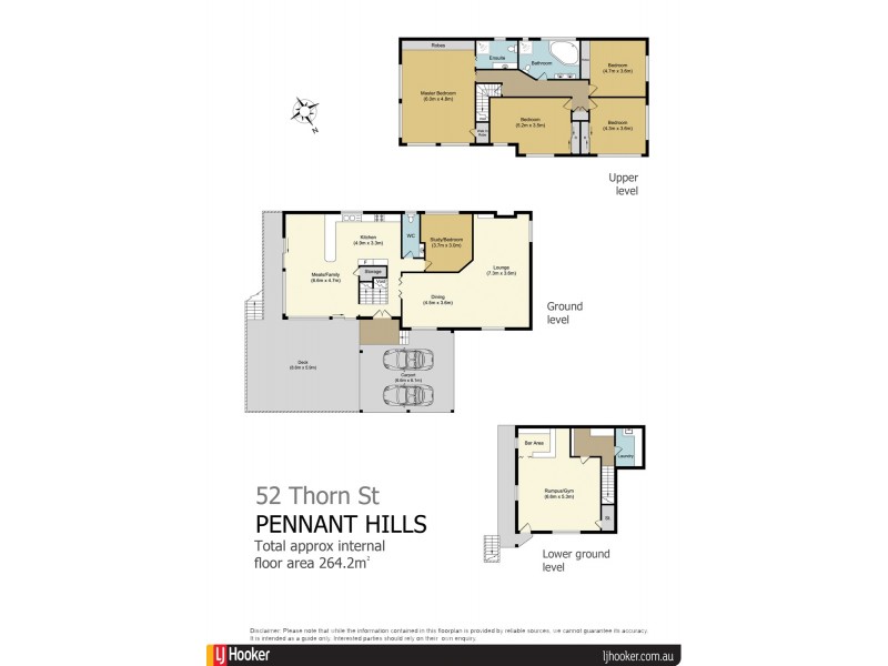 52 Thorn Street, Pennant Hills NSW 2120 Floorplan