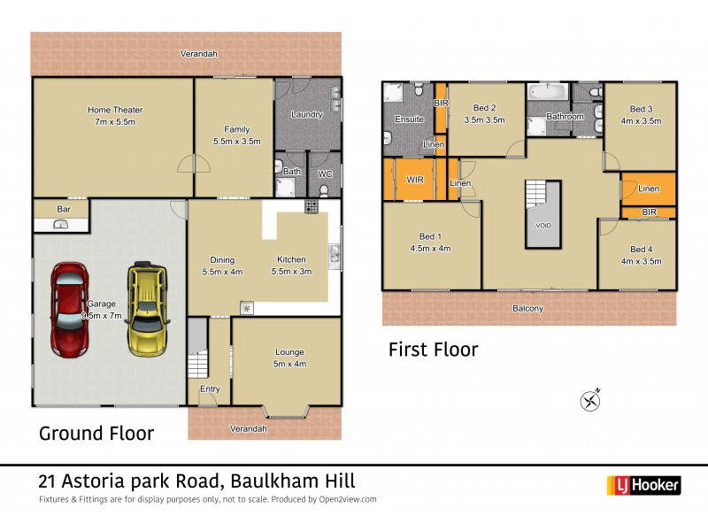 21 Astoria Park Road, Baulkham Hills NSW 2153 Floorplan