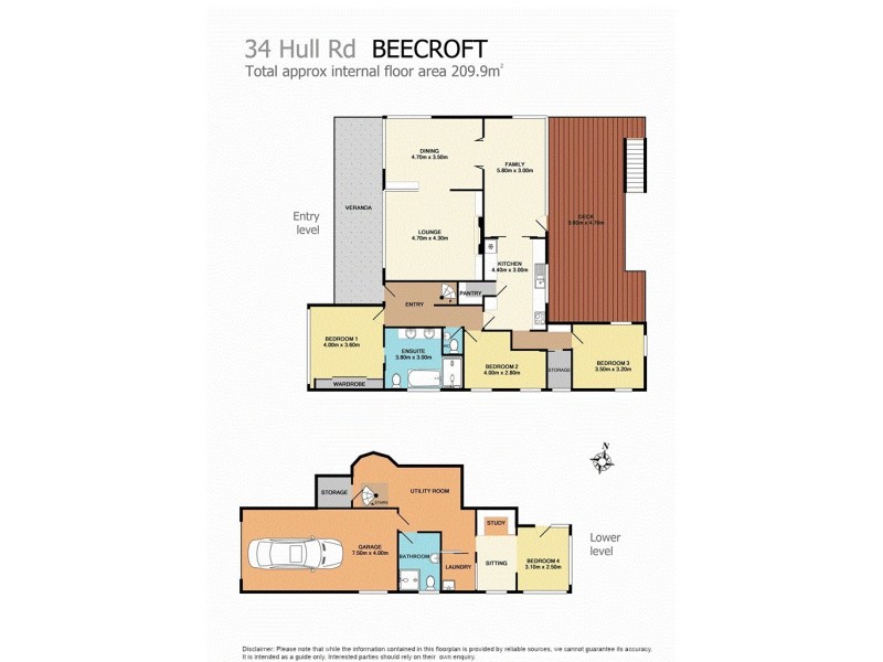 34 Hull Road, Beecroft NSW 2119 Floorplan