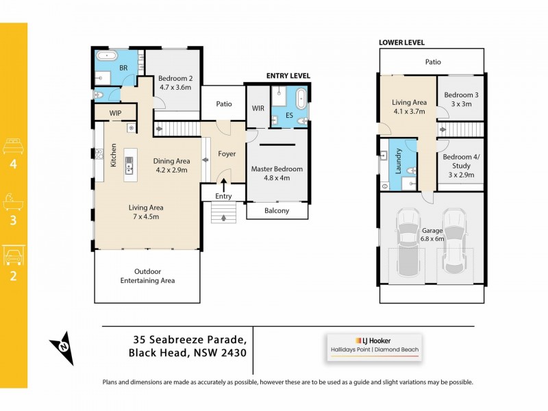 35 Seabreeze Parade, Black Head NSW 2430