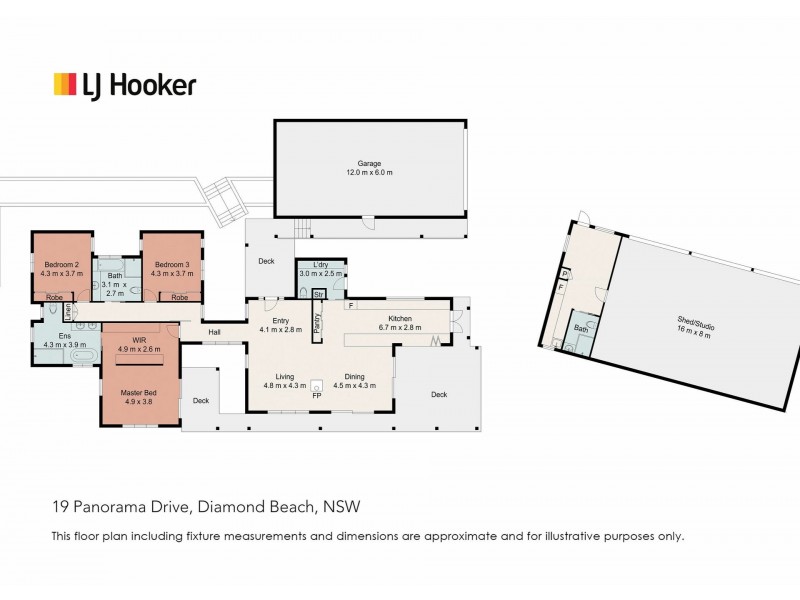 19 Panorama Drive, Diamond Beach NSW 2430