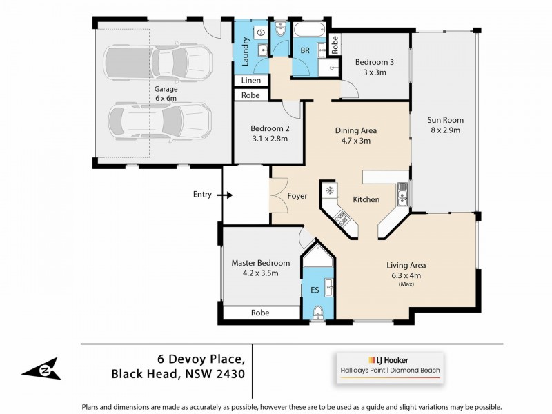 6 Devoy Place, Black Head NSW 2430