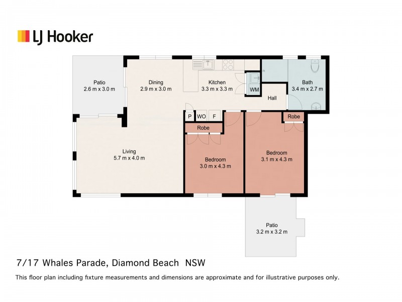 Unit 7/18 Whales Parade, Diamond Beach NSW 2430