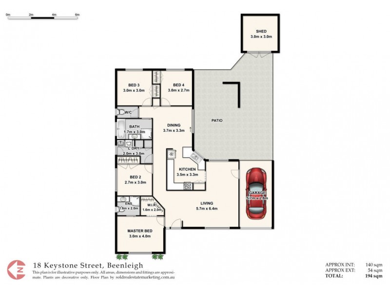 18 Keystone Street, Beenleigh QLD 4207 Floorplan