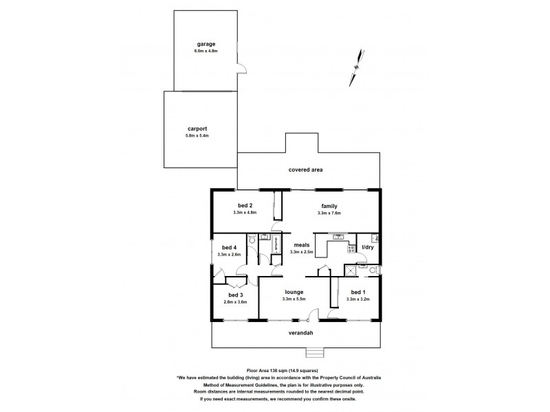 14 Edward Street, Healesville VIC 3777 Floorplan