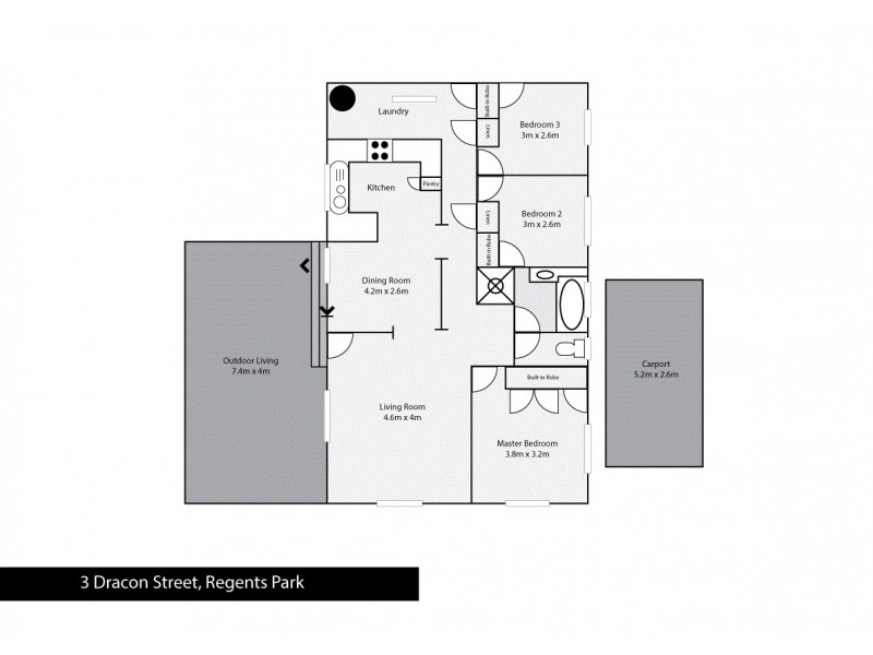 3 Dracon Street, Regents Park QLD 4118 Floorplan