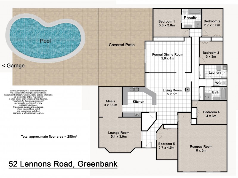 52-56 Lennons Road, Greenbank QLD 4124 Floorplan