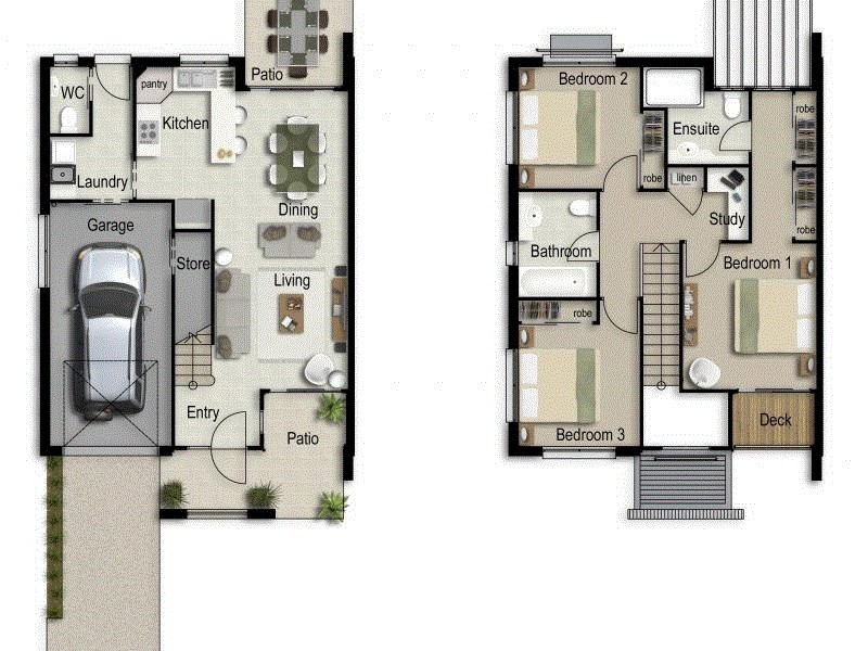 43/4 Myola Street, Browns Plains QLD 4118 Floorplan