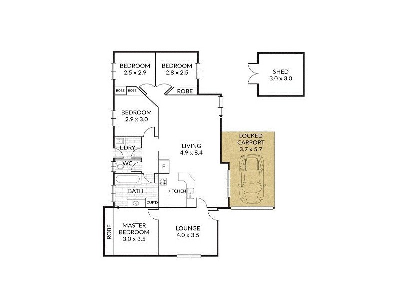 36 Murrumbidgee Street, Hillcrest QLD 4118 Floorplan