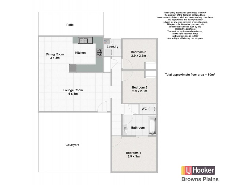 6 Tamara Street, Marsden QLD 4132 Floorplan