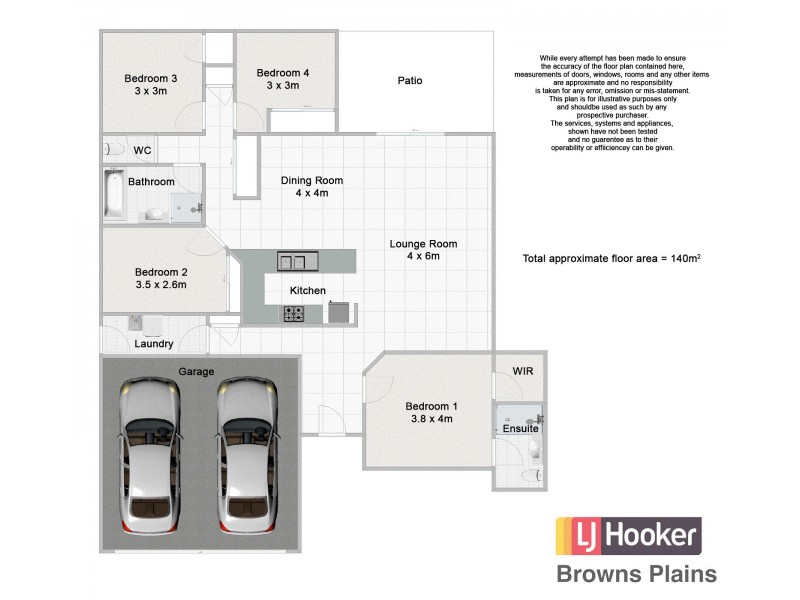 8 Rasmussen Avenue, Marsden QLD 4132 Floorplan