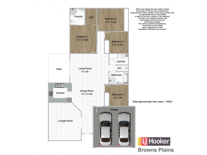 16 Crescendo Place, Crestmead QLD 4132 Floorplan