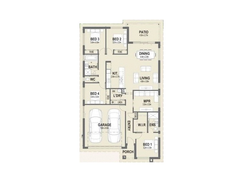 L8 East Beaumont Road, Park Ridge QLD 4125 Floorplan