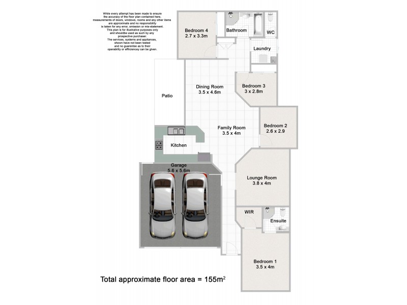 41 Hinchinbrook Circuit, Forest Lake QLD 4078 Floorplan