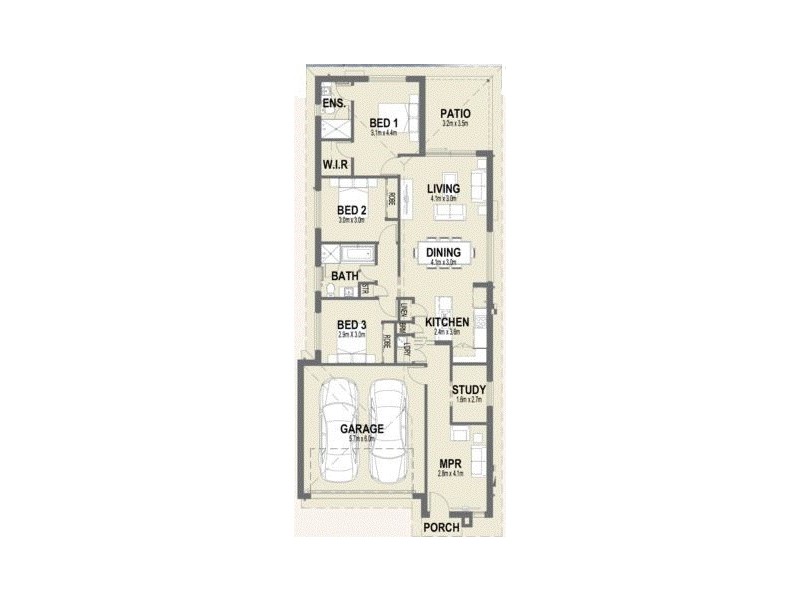 L9 East Beaumont Road, Park Ridge QLD 4125 Floorplan