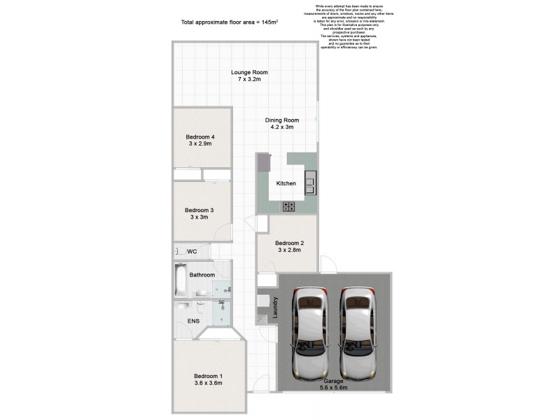 3 Edith Street, Forest Lake QLD 4078 Floorplan