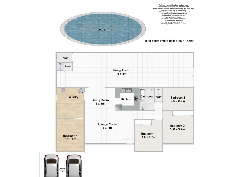 40 Silkwood Street, Algester QLD 4115 Floorplan