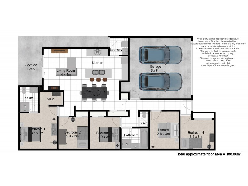 49 Falkland Street West, Heathwood QLD 4110 Floorplan