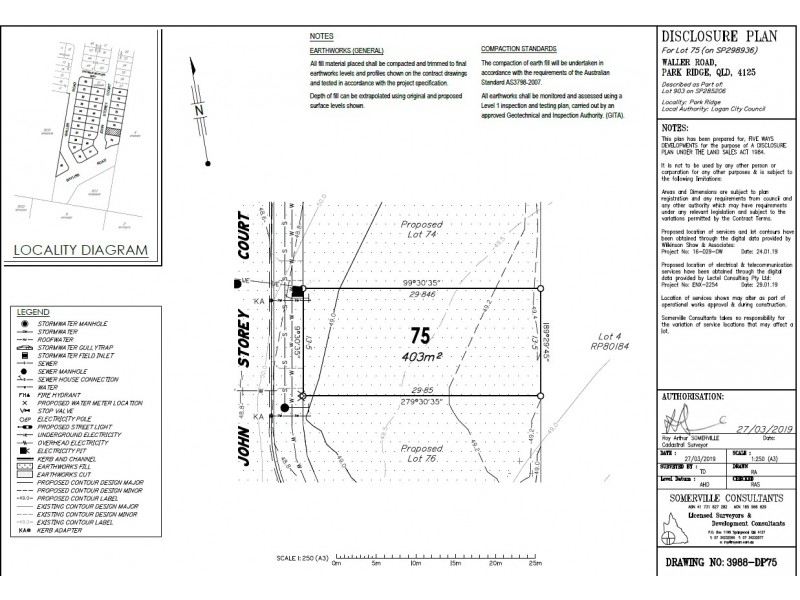 L75 John Storey Court, Park Ridge QLD 4125 Floorplan