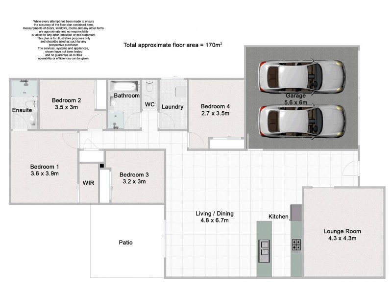 74A Redgum Drive, Regents Park QLD 4118 Floorplan