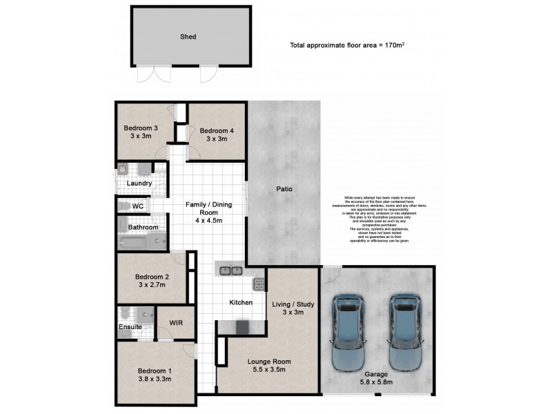 52 Gordonia Drive, Regents Park QLD 4118 Floorplan
