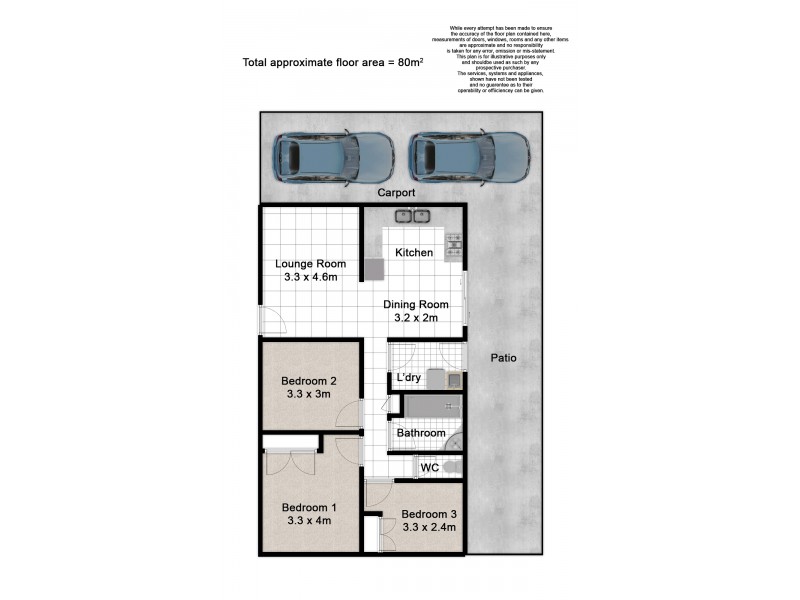6 Tulong Street, Crestmead QLD 4132 Floorplan