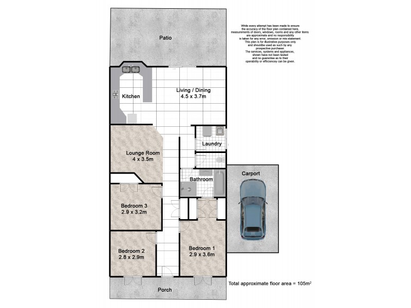 5 Tia Lane, Forest Lake QLD 4078 Floorplan