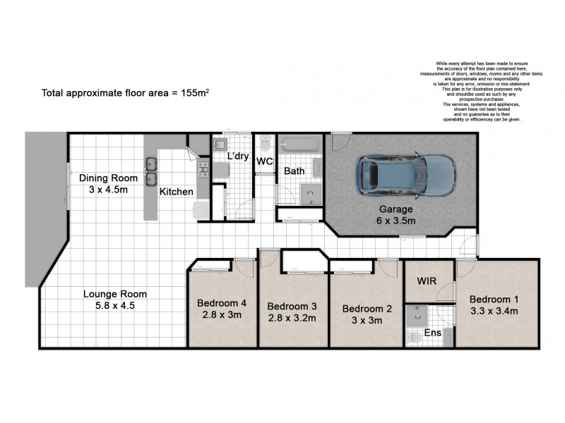 11 Phillips Lane, Drewvale QLD 4116 Floorplan