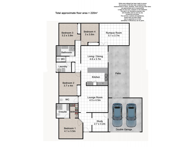 1 Thames Drive, Regents Park QLD 4118 Floorplan
