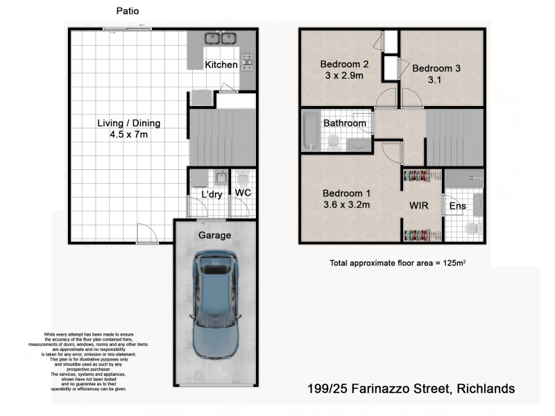 199/25 Farinazzo Street, Richlands QLD 4077 Floorplan