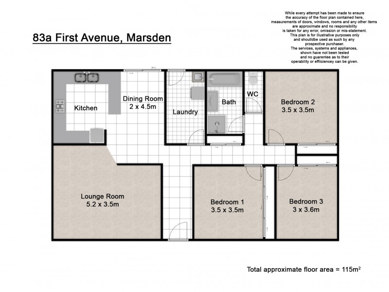 83A First Avenue, Marsden QLD 4132 Floorplan