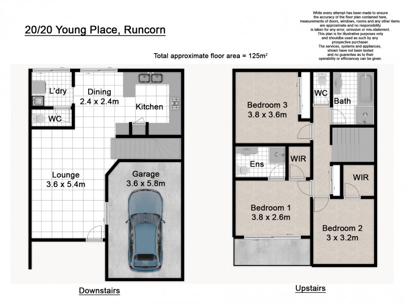 20/20 Young Place, Runcorn QLD 4113 Floorplan