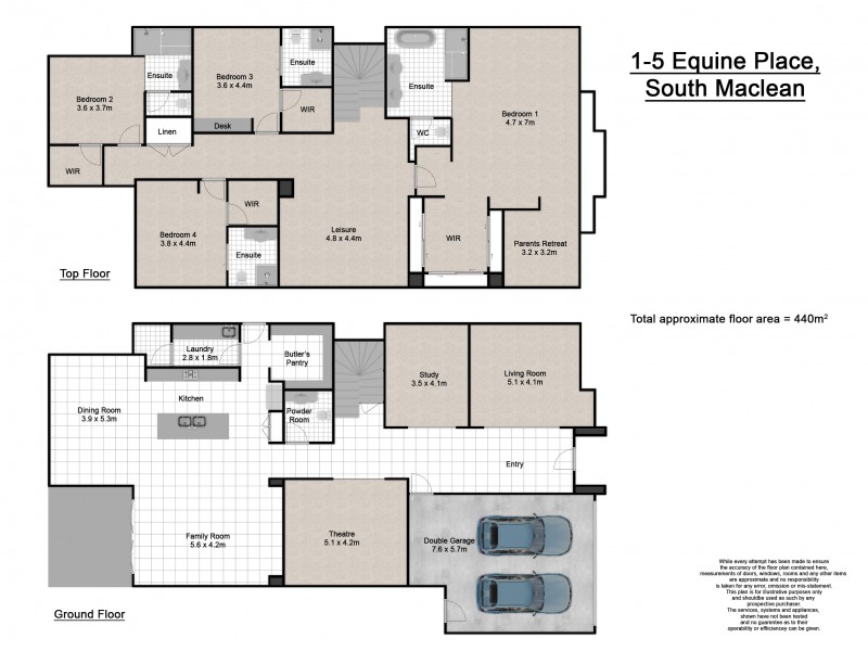 1-5 Equine Place, South Maclean QLD 4280 Floorplan