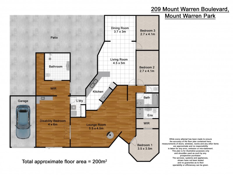 209 Mount Warren Boulevard, Mount Warren Park QLD 4207 Floorplan