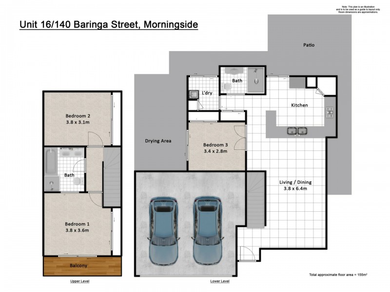 16/140 Baringa Street, Morningside QLD 4170
