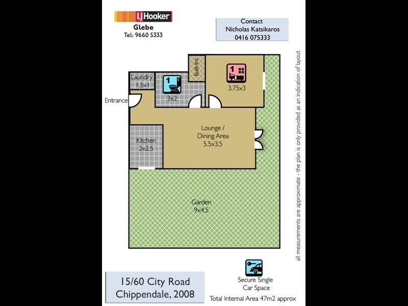 15/60 City Rd, Chippendale NSW 2008