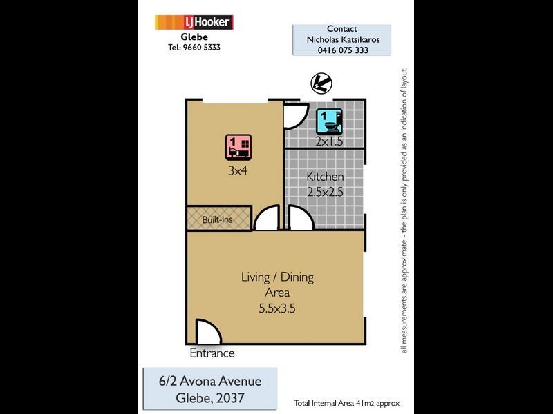 6/2 Avona Avenue, Glebe NSW 2037