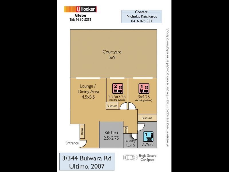 3/344 Bulwara Rd, Ultimo NSW 2007