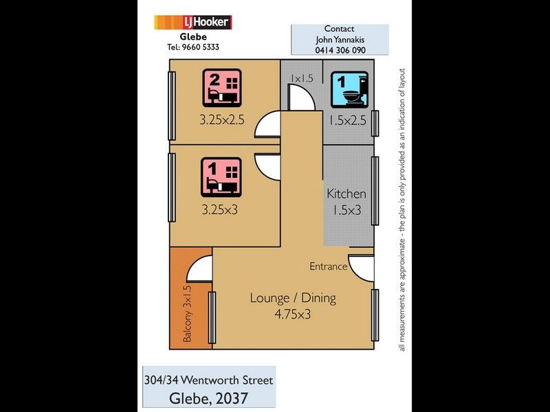 304/34 Wentworth St, Glebe NSW 2037