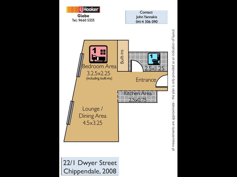 22/1 Dwyer St, Chippendale NSW 2008